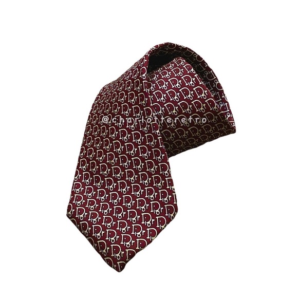 vtg Christian Dior Silk Tie - Picture 1 of 3